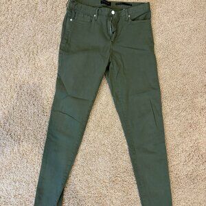 Olive Skinny Pants
